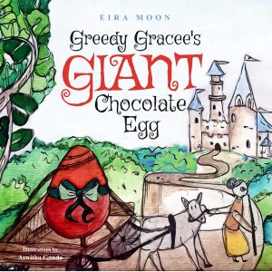 Greedy Gracee's Giant Chocolate Egg English